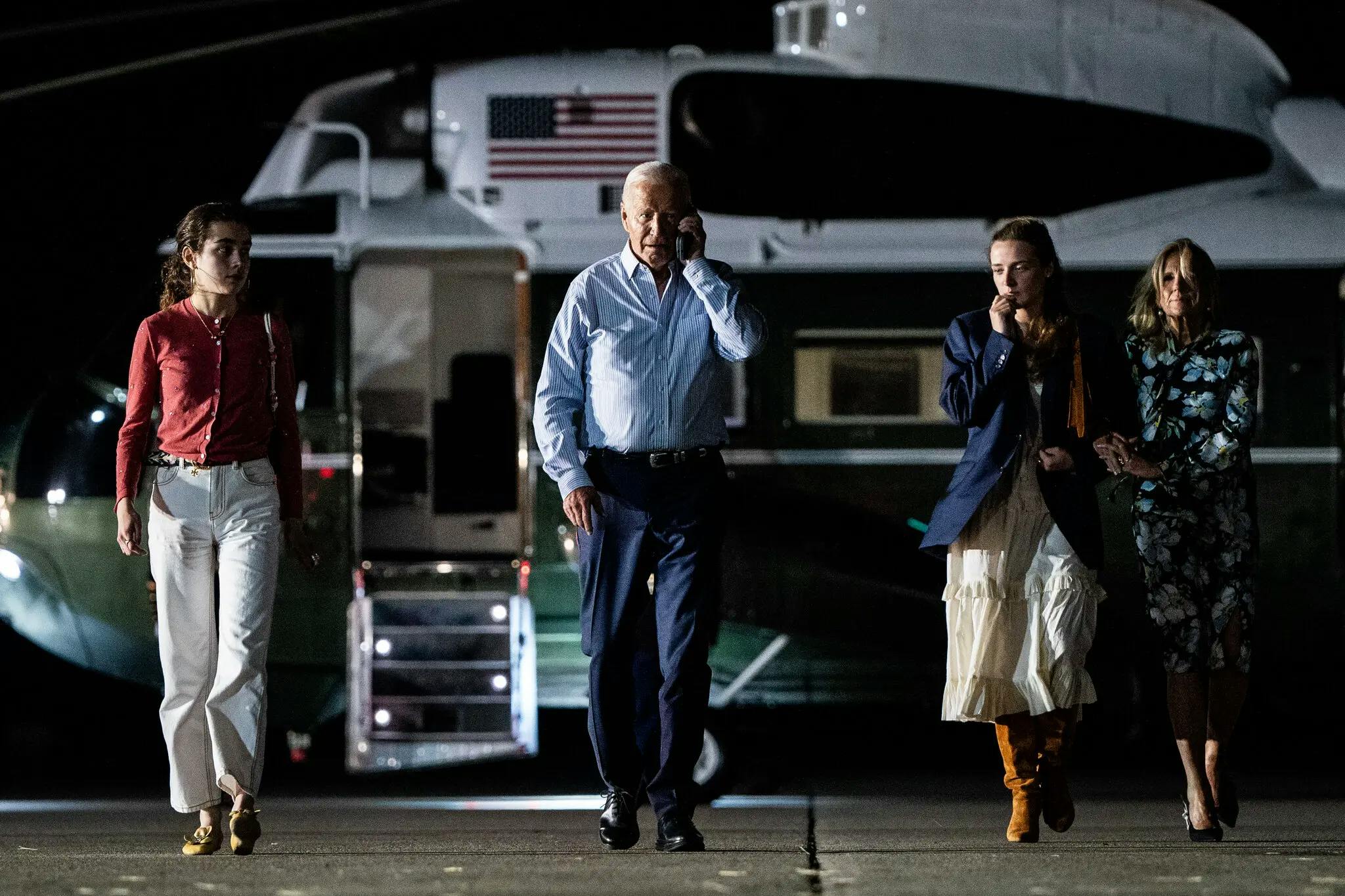 President Biden and his family