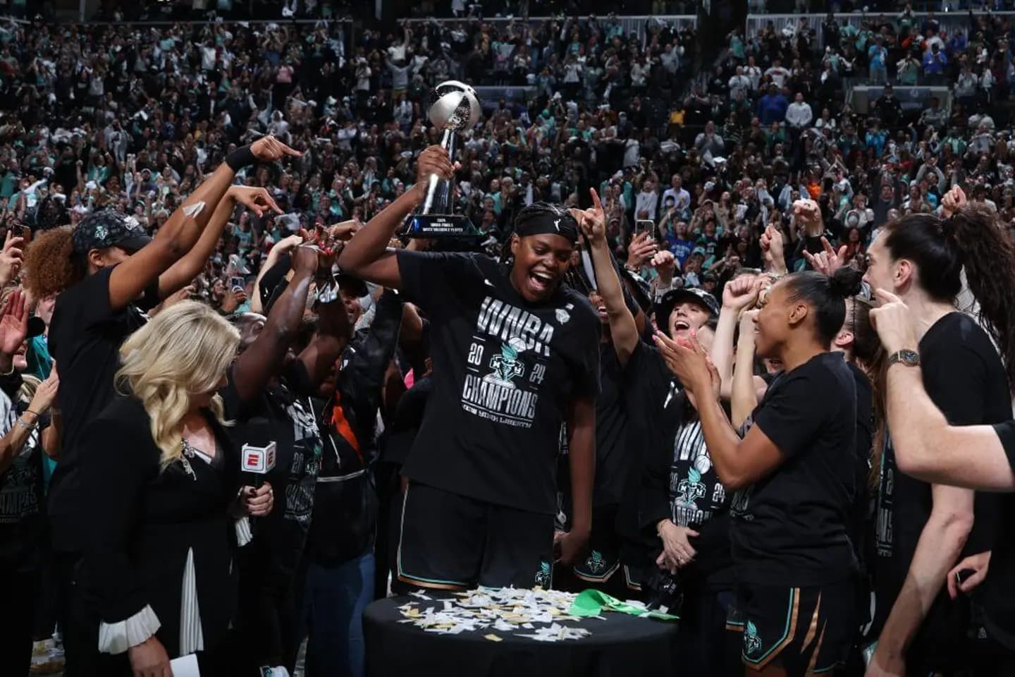 New York Liberty win the WNBA Finals