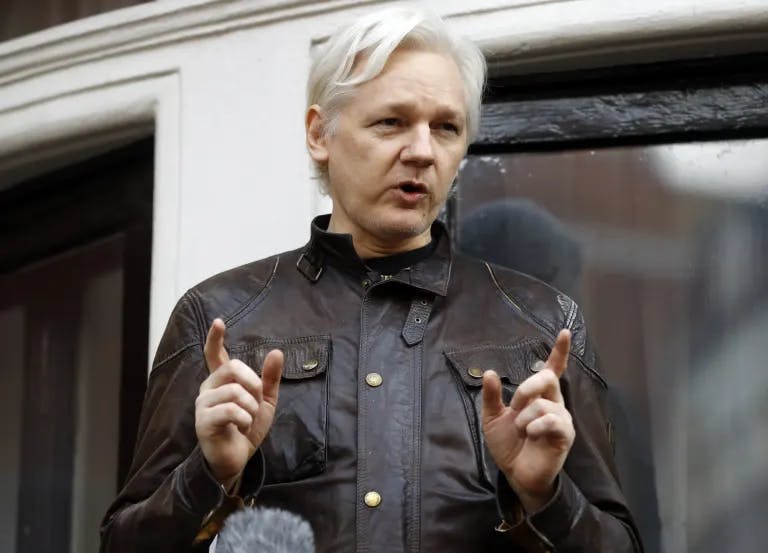 WikiLeaks founder Julian Assange