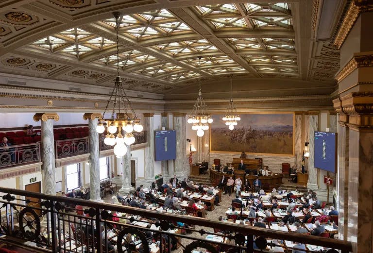 A courtroom in Montana