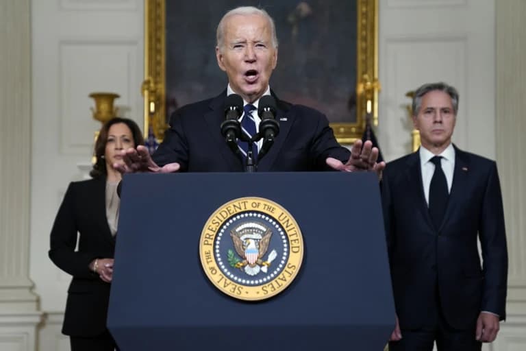 Biden delivers remarks about Israel-Gaza war